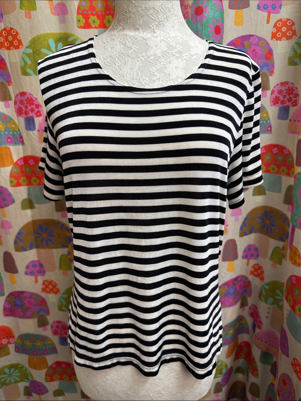 Amanda S/S Blouse. Small